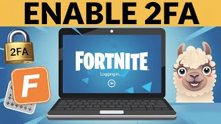 HOW TO ENABLE 2FA IN FORTNITE 2024 EASY [upl. by Danforth]