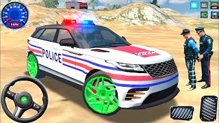 4X4 Jeep Polis arabası oyunu 4K 15  Police Sim 2022 Game  Android Gameplay 4K [upl. by Aidne446]