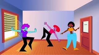 Childrens Kids Dance Song Let’s Dance Our Worries Away Primary Movement Break Catchy amp Upbeat [upl. by Etyak]