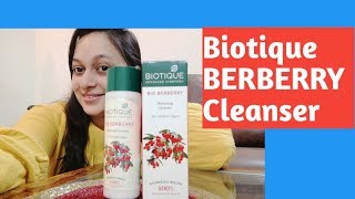 Biotique BERBERRY Best cleanser for Winters [upl. by Adav516]