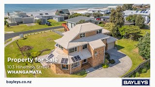 103 Hinemoa Street Whangamata [upl. by Oigroeg]