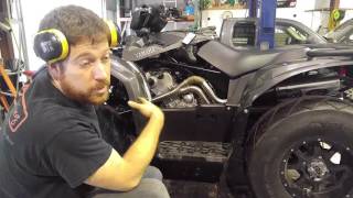 EHS Racing Project Yamaha Kodiak 700 Bolt Ons [upl. by Earle225]