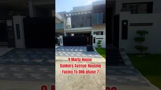 9 Marla House Bankers Avenue Bedian Road lahore house bankersavenue planet homes fyp dha [upl. by Arabela650]