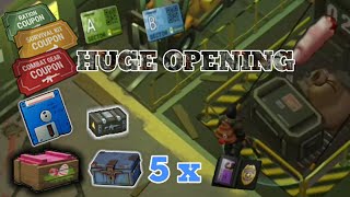 All Crates OPENING IN 1220 Last day on Earth Bunker Bravo Alfa Pd Farm Floppy [upl. by Suoivatra]