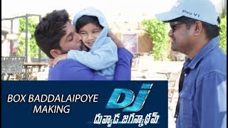 Box Baddalaipoye Song Making  DJ Movie Making  Allu Arjun Pooja Hegde [upl. by Ellenrahc102]