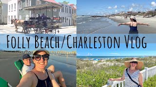 Folly Beach and Charleston Vlog [upl. by Sheepshanks735]