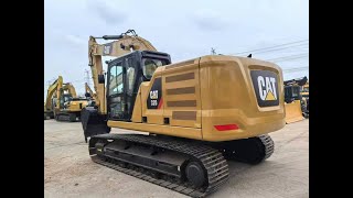 Used 2018 year CAT320 excavator C71 engine [upl. by Vittorio]