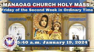 CATHOLIC MASS OUR LADY OF MANAOAG CHURCH LIVE MASS TODAY Jan 19 2024 540am Holy Rosary [upl. by Cece]