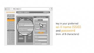 How To Change The Router WiFi Name SSID And Password [upl. by Pernick729]