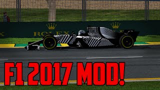 A New F1 Era  rFactor F1 2017 Mod Showcase [upl. by Esidarap]