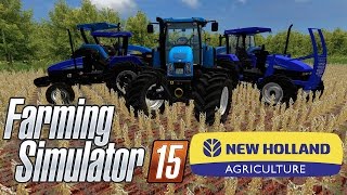 Tratores New Holland Passando no AtoleiroBuen Descanço  Farming Simulator 2015  PTBR [upl. by Pettifer128]