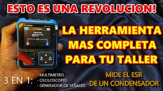 ✅ IMPRESIONANTE y MAS COMPLETA 👉 HERRAMIENTA PARA TU TALLER MIDE TODOS LOS COMPONENTES ELECTRONICOS [upl. by Cruz]