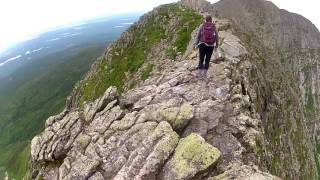 Mt Katahdin Knife Edge Trail Highlights [upl. by Ulrich]