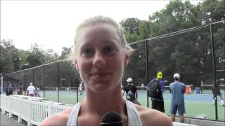 Alison Riske of Grasscourt Fame and Junior Tennis Champions Center [upl. by Hiltan386]