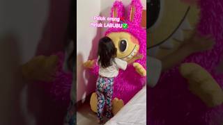 DARLEEN PELUK LABUBU PINK SUPER BESAR😭😭 viralvideo trending [upl. by Hcone123]