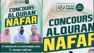 🔴 DIRECT GRAND THÉÂTRE  CONCOURS NAFAR AL XURAN ORGANISER PAR AL BACHIR GUEYE LE 10 NOVEMBRE 2024 [upl. by Telimay]