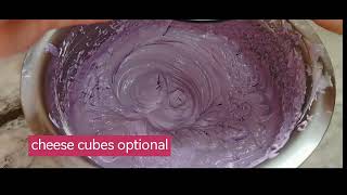 Homemade Ube Ice Cream only 3 ingredients ubeicecream affordabledessert 3ingredientsdessert [upl. by Kolivas]