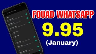 Fouad whatsapp 995 latest version update  fouad whatsapp  TECHME111 [upl. by Cirederf858]