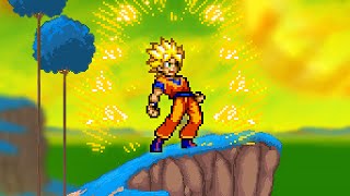 Super Smash Flash 2 v09 How To Turn Goku Into Super Saiyan [upl. by Gereld]