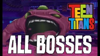 Teen Titans All Bosses  Boss Fights PS2 GCN XBOX [upl. by Shank]