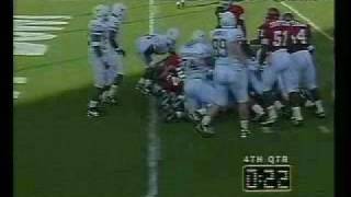 Texas Longhorn Stonie Clarks Big Hit Stops Oklahoma in 94 [upl. by Znarf]