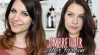 OMBRE BALAYAGE HAIR SELBER FÄRBEN [upl. by Erlewine387]