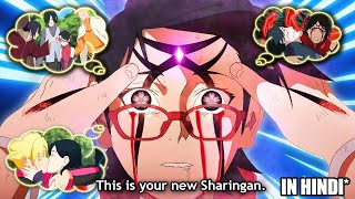 Saradas AWAKENS New type of Mangekyou Sharingan amp Its Power Explained in Hindi [upl. by Demaggio]