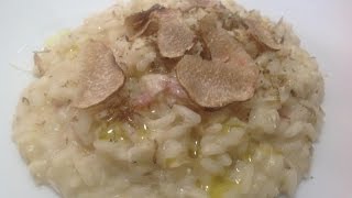 Risotto al Tartufo e guanciale mantecato con formaggio di fossa [upl. by Enahsal]