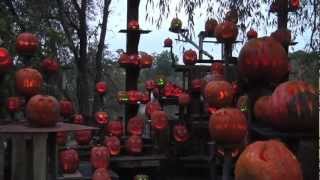 Pumpkin spectacular opens at Roger Williams Park Zoo [upl. by Enyawal]