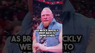 You WONT Believe Brock Lesnar Did THIS To A Fan On Raw 😳 shorts [upl. by Sug]