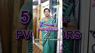 500 PVC Designer Doors pvc pvcdoors solid pvcdesign pvcdecor sankagiri salem bhavani erode [upl. by Lanam]