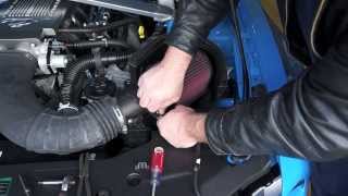 Roush Cold Air Installation on 2010 Ford Mustang GT 46 V8 [upl. by Jehoash]