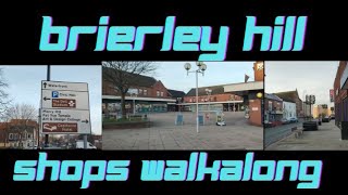 Freezing Cold Morning walk in Brierley Hill High Street [upl. by Aicaca]