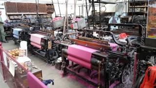 Masson Mill Weaving Machine Demo [upl. by Timrek]