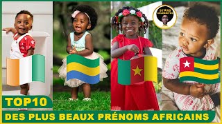 Top 10 des plus beaux prénoms africains [upl. by Alysoun]