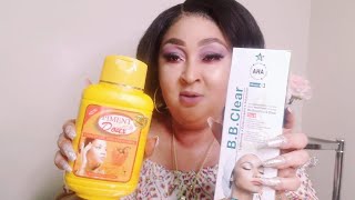 USE THIS BODY CREAM AND YOUR BODY WILL BE BRIGHTER PIMENT DOUX LOTION BB CLEAR LOTION BIO OIL [upl. by Ytsirhc]