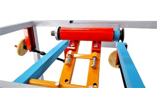 Making An Incline Table Saw Using Self Motor  Homemade Versatile Table Saw For Workshop [upl. by Yrekcaz]