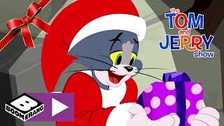 Echange de cadeaux  Tom et Jerry Show  Noël Boomerang [upl. by Haraf]