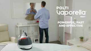 POLTI Vaporella Next  Powerful and fast steam generator iron [upl. by Cyrill373]