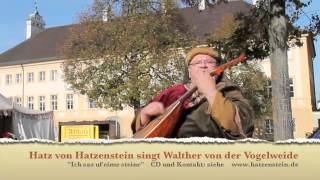 Walther von der Vogelweide quotIch saz uf eime Steinequot [upl. by Leyla]