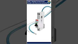 RCBO  Residual Current Circuit Breaker with Overcurrent Protection [upl. by Elene]