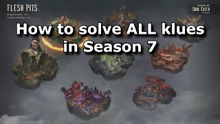 MK1 Invasions  How to solve EVERY KLUE in Season 7 Soul Eater [upl. by Odele]