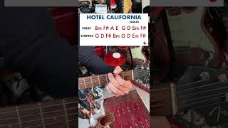 Eagles  Hotel California Guitar Lesson artistdevelopment musiclessons guitar [upl. by Islek]