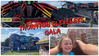 Thornton Cleveleys 125th Gala Weekend Funfair Adventures [upl. by Frulla]