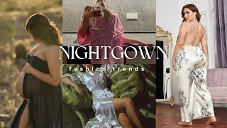 Nightwear tips205 💖 Fashion Tips205 💃 Nightgown Tips000  Vintage Nightgown205 [upl. by Lirrehs]