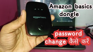 How to change Amazon basics dongle password ।। Amazon basics dongle का password कैसे change करें।। [upl. by Lekcar]