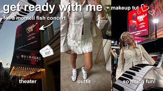 GRWM  makeup tut for a Montell Fish concert🪩🎵  Keyoríe Eliaña [upl. by Awjan]