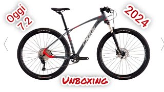 Unboxing Oggi Big Wheel 72 2024 com Deore de 12 velocidades [upl. by Daryl]