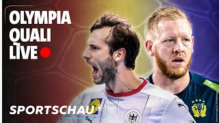 Handball Deutschland gegen Schweden in der OlympiaQualifikation [upl. by Heimlich53]