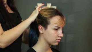 How to Style Your Hair With a Bungee Band  Styling Tips for Long Hair [upl. by Gnihc111]